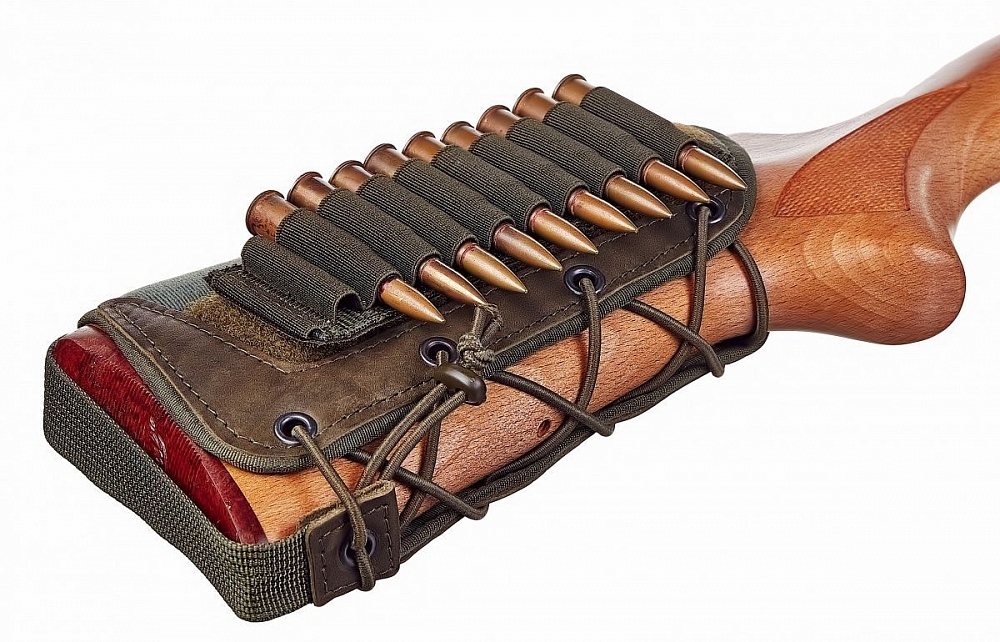 Патронташ на приклад на 10 патронов (7,62 кбр) "Лайт" / Олива /. Фото №1