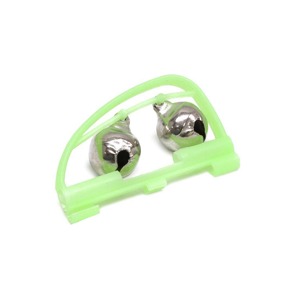 Бубенчик двойной малый в светонакопительной раме - диаметр 13мм. Фото №2 Бубенчик двойной малый в светонакопительной раме - диаметр 13мм. Фото №2