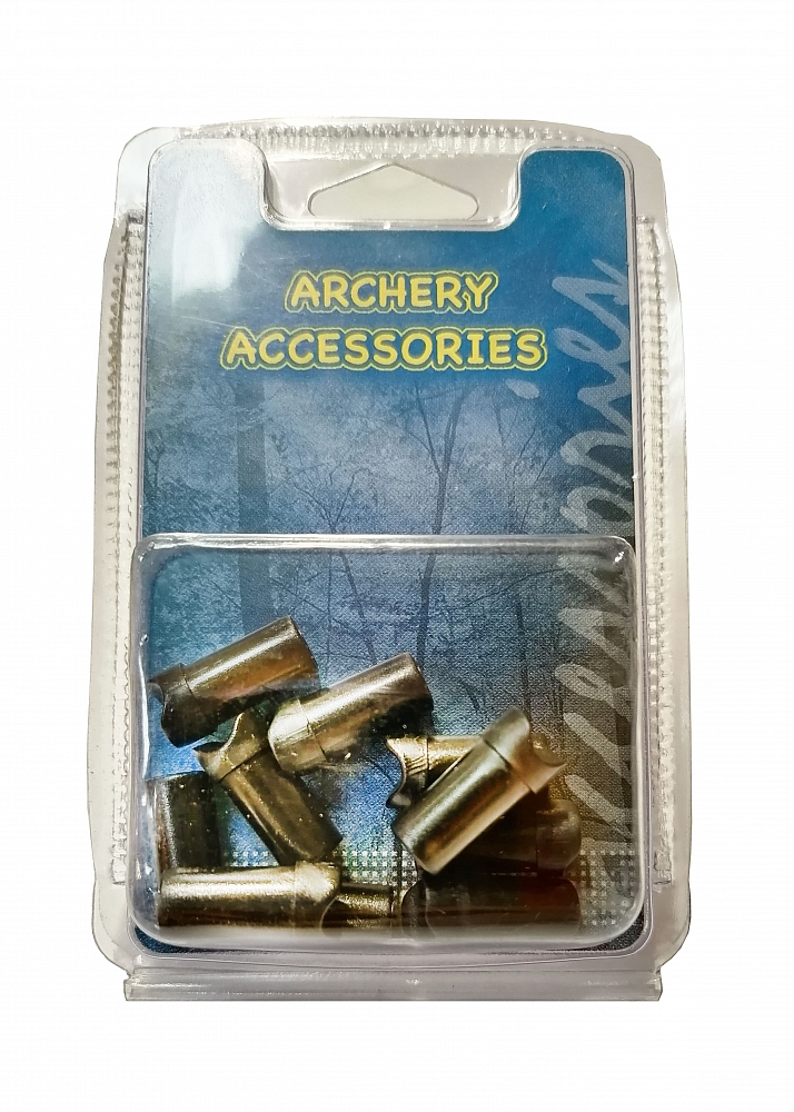 Хвостовик для стрел арбалетных алюминиевых MK-AL16 (10шт.). Фото №1