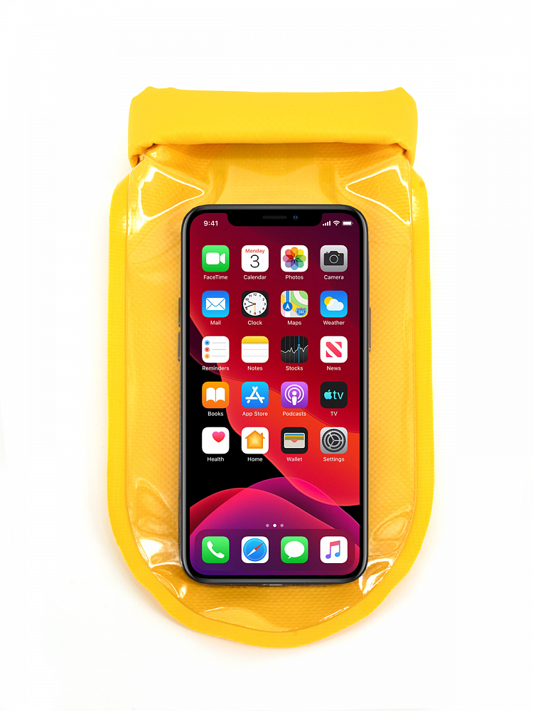 Гермочехол GERMOSTAR для смартфона и документов (желтый)  NEW . Фото №1