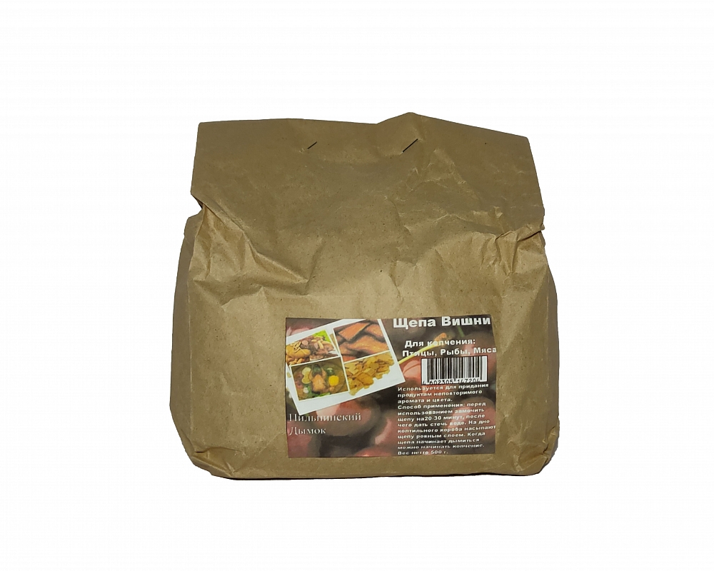 Щепа для копчения (вишня) 500 гр.. Фото №1