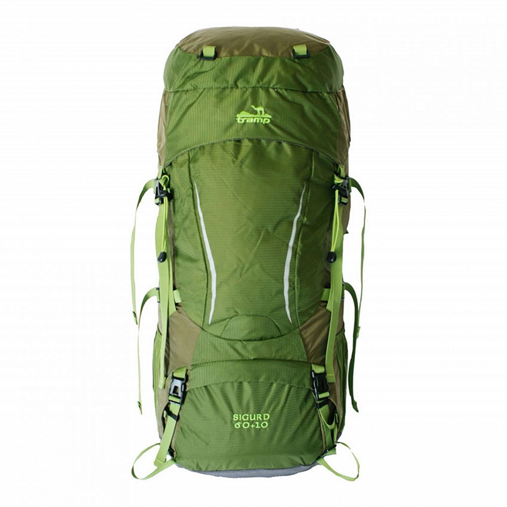 Рюкзак Tramp Sigurd 60+10 (зеленый). Фото №2 Рюкзак Tramp Sigurd 60+10 (зеленый). Фото №2