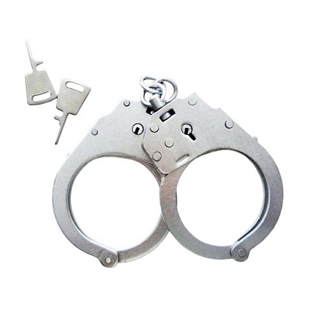 Наручники "КРОТ" (никель, без фиксатора, два ключа) . Фото №2 Наручники "КРОТ" (никель, без фиксатора, два ключа) . Фото №2