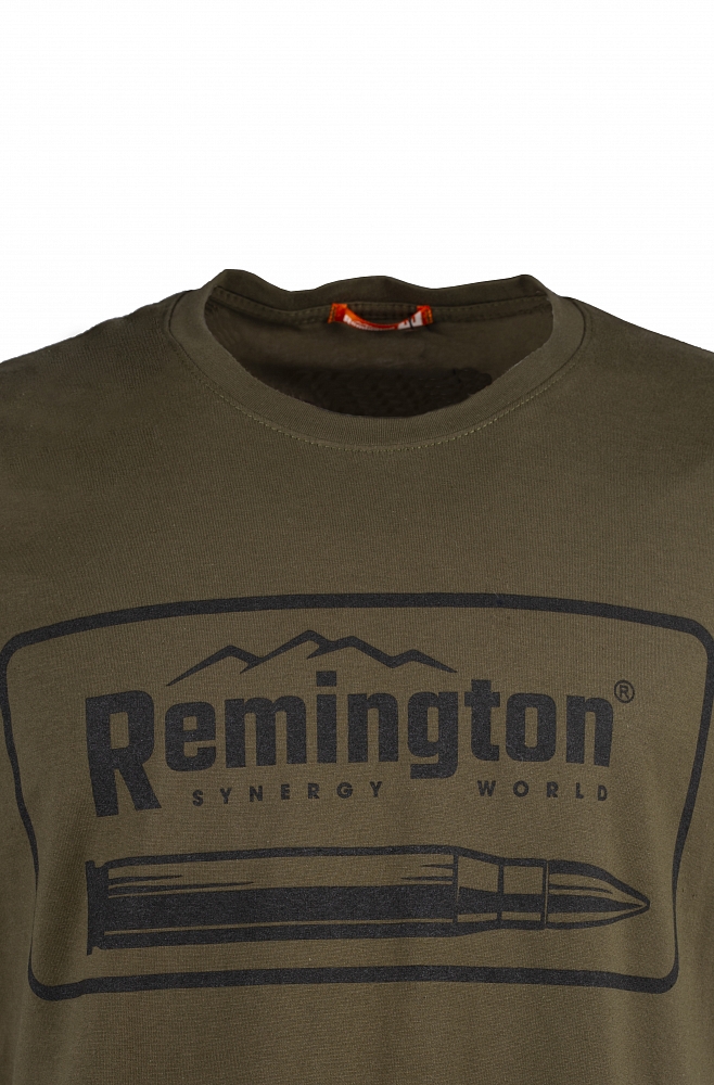 Футболка Remington Hunting SHELL Shirts OLIVE р. M. Фото №3 Футболка Remington Hunting SHELL Shirts OLIVE р. M. Фото №3
