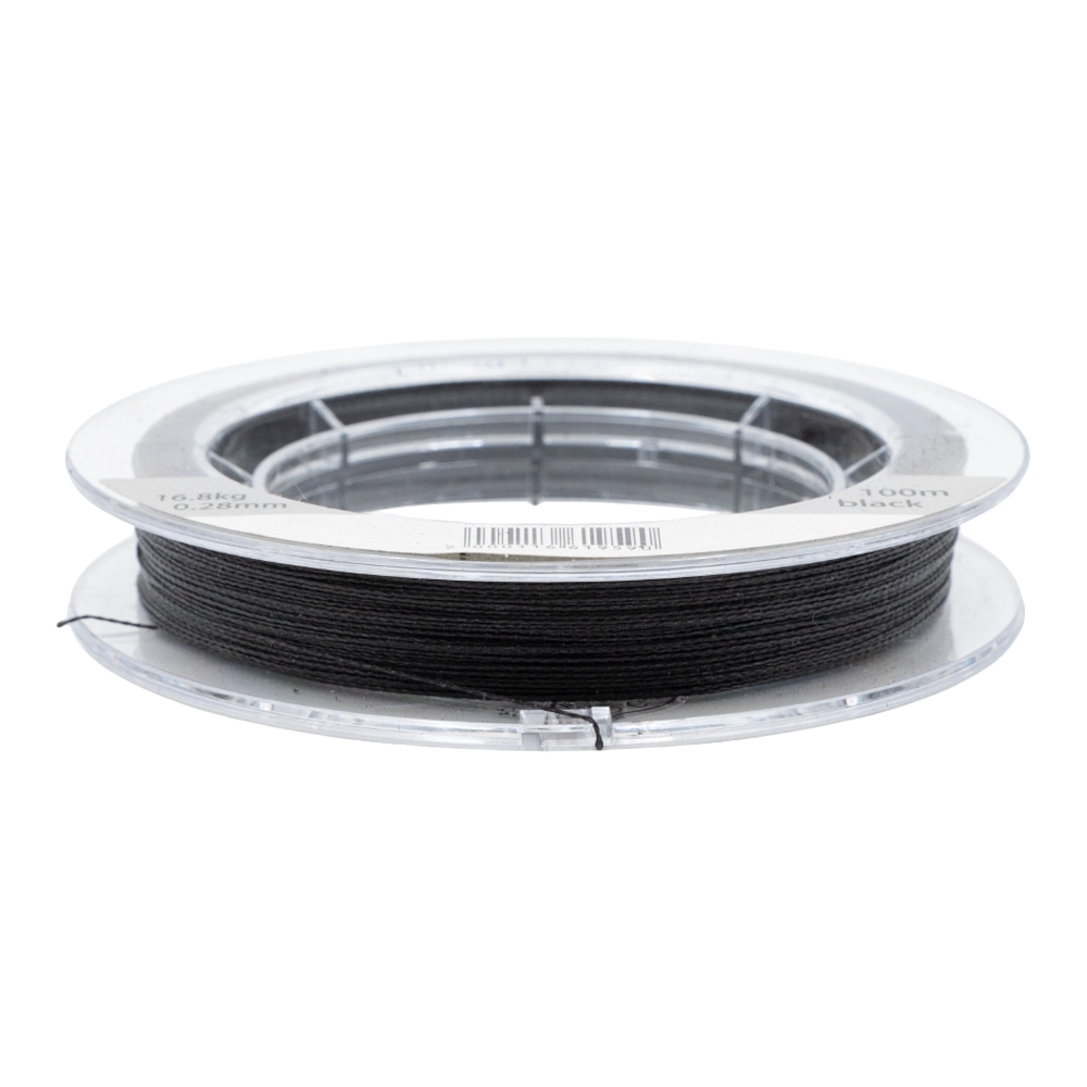 Плетенный шнур Ayashi PRO BRAID-X4 (black) d-0,28mm (100м). Фото №3 Плетенный шнур Ayashi PRO BRAID-X4 (black) d-0,28mm (100м). Фото №3