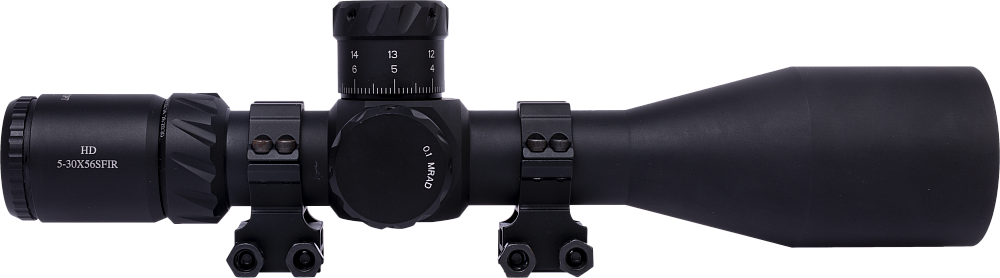 Оптический прицел Discovery HD 5-30X56SFIR 34мм кольца на weaver в комплекте. Фото №7