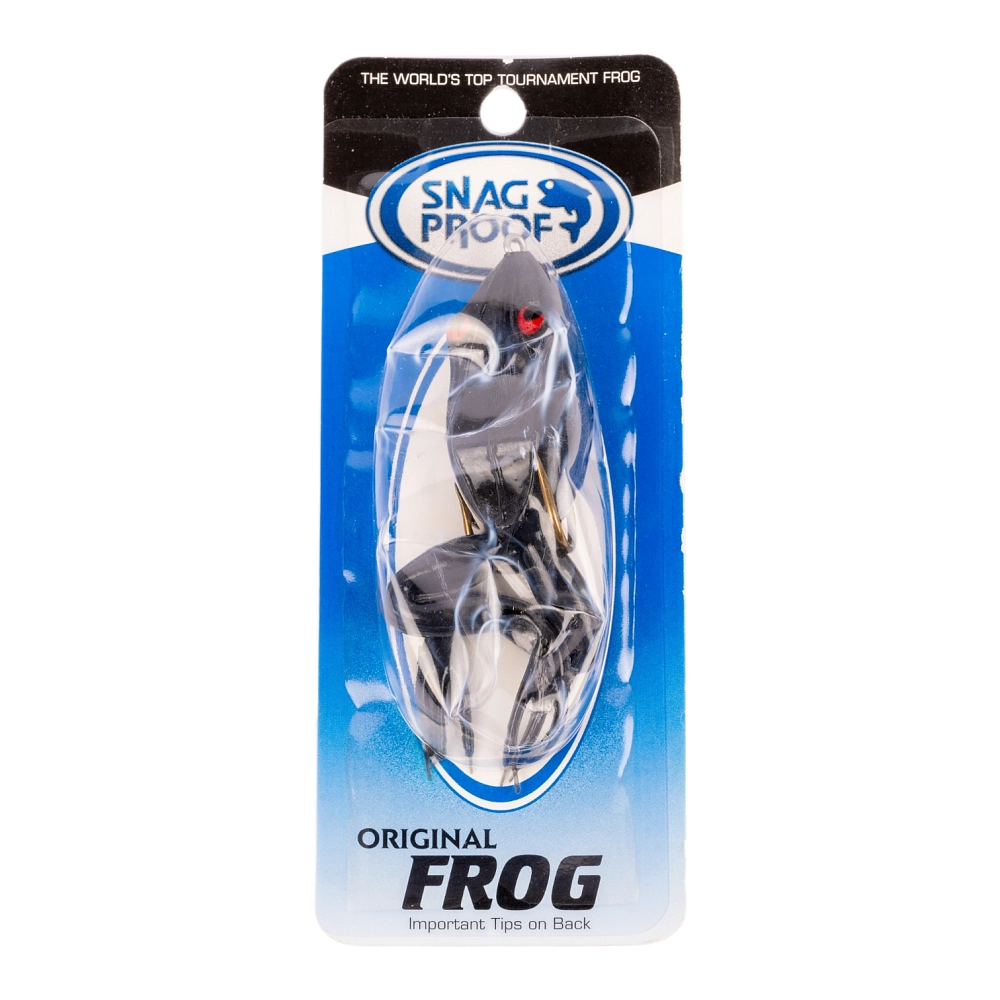 Лягушка Snag Proof Cast Frog 1/4 oz (#6200Black). Фото №1 Лягушка Snag Proof Cast Frog 1/4 oz (#6200Black). Фото №1