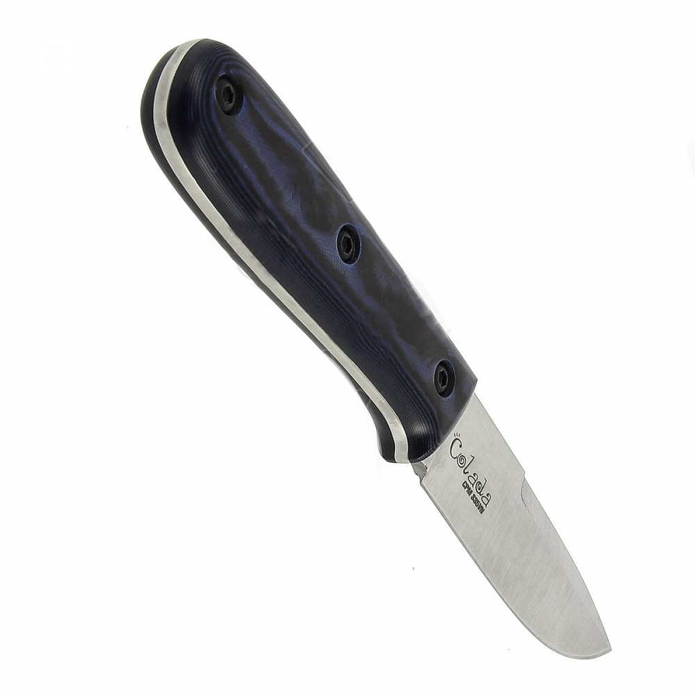 Нож Colada CPM-S35VN S (сатин, микарта,кожан.чехол). Фото №1