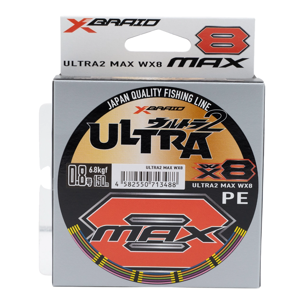 Шнур плетёный YGK X-Braid Ultra Max WX8 150m #0.8-6.8kg. Фото №1