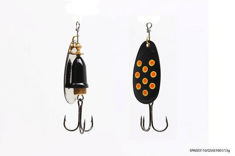 Блесна вращающаяся MADFISH Salmon 13г, цвет GS431001. Фото №1