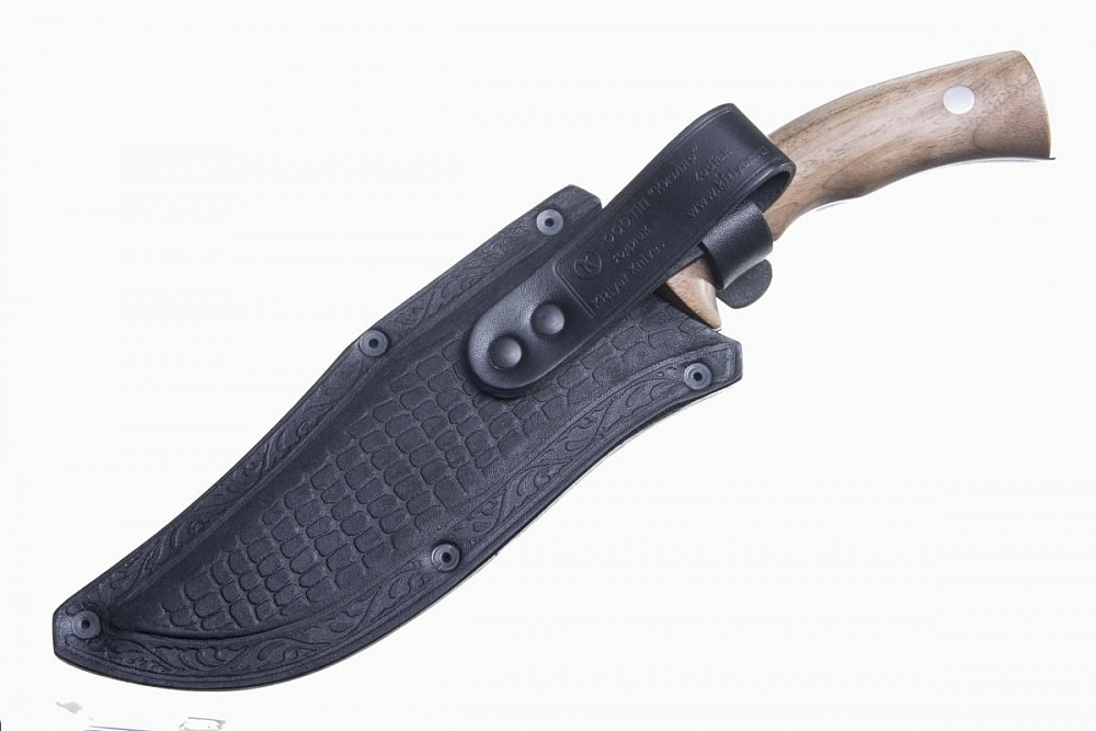 Нож Кизляр "Зодиак" (дерево-орех) худ. оформ.. Фото №3