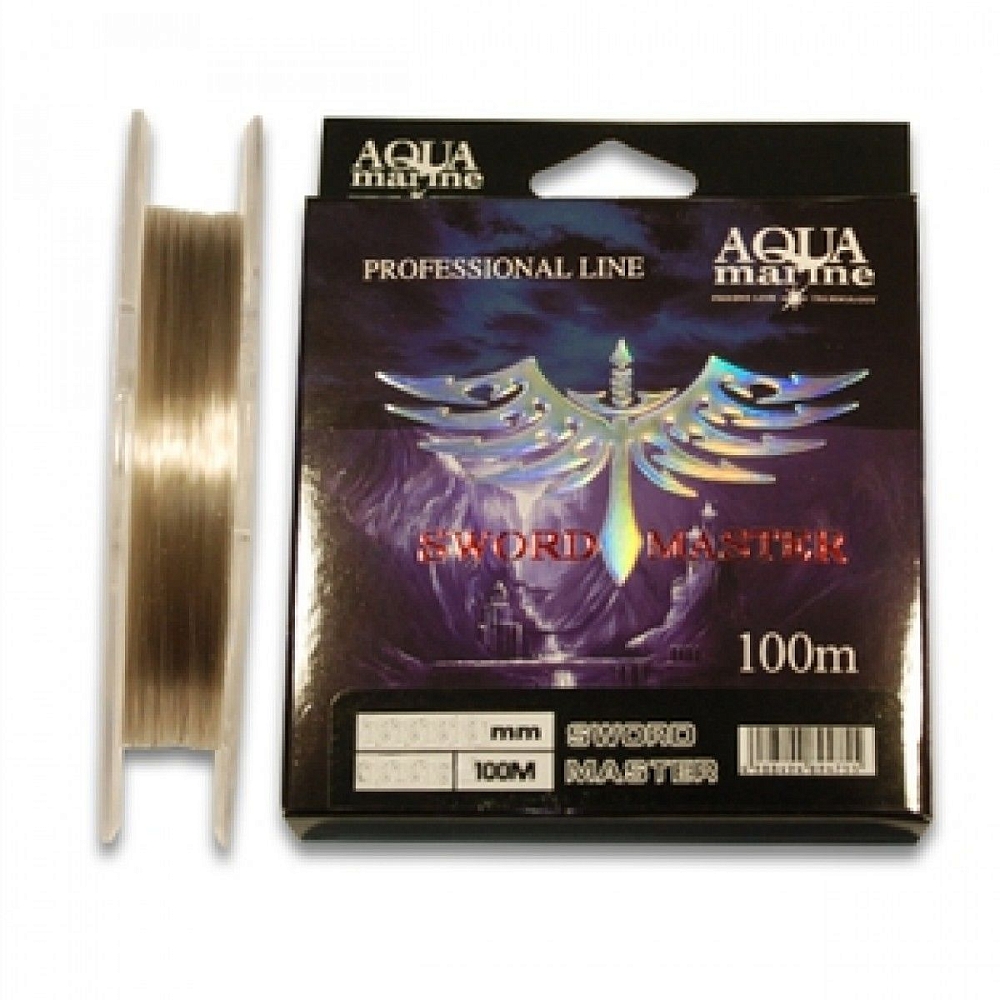 Леска универсальная SWORD MASTER 6.0 (0.404 мм. 15.51 кг.) 100 м. (светло серая). Фото №2