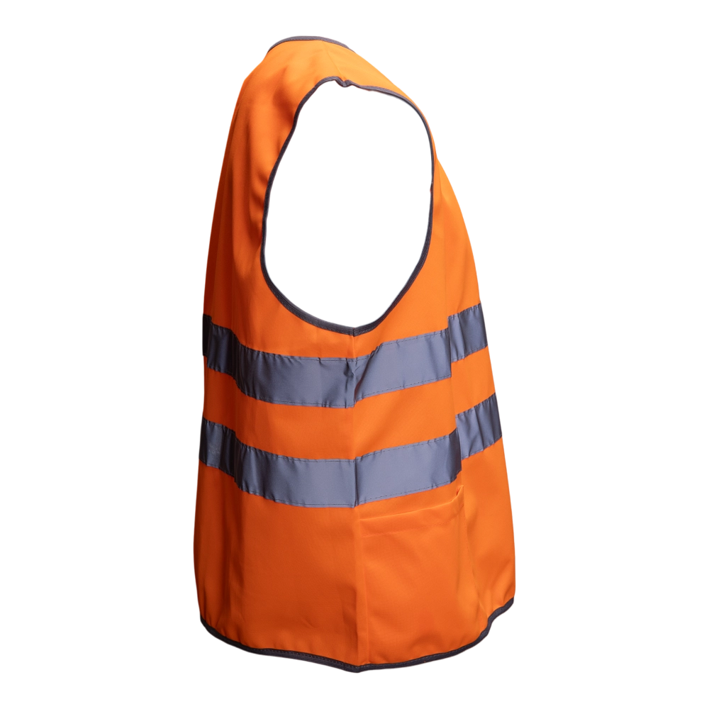 Жилет сигнальный тип 1 Трикотажное полотно р-р 64-66 рост 3-4 Оранжевый. Фото №2