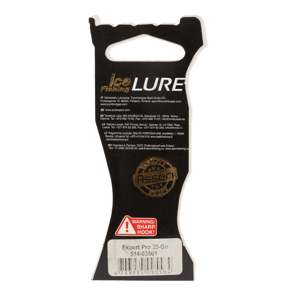 Блесна Expert Pro, 35mm, Золото. Фото №2