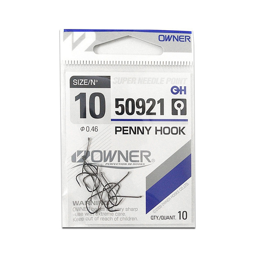 Крючок Owner Penny Hook №12. Фото №2