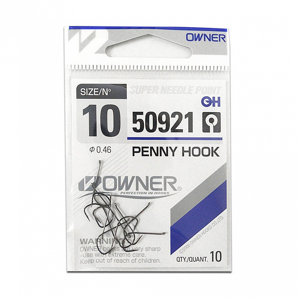 Крючок Owner Penny Hook №16. Фото №2