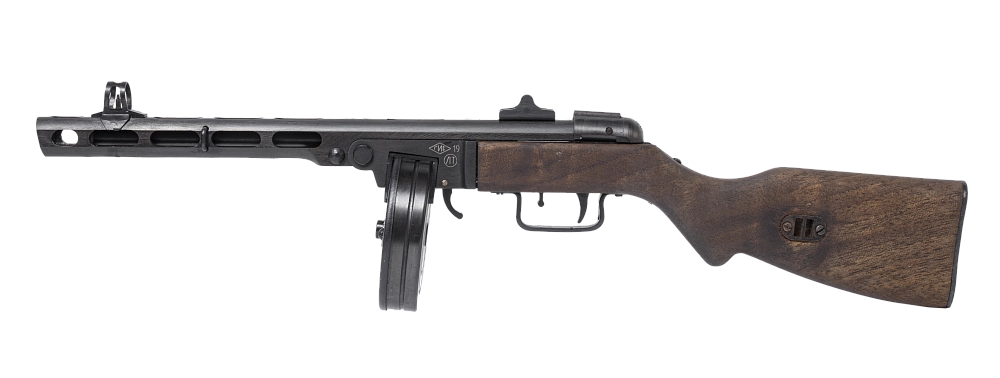 Миниатюрная копия оружия «Пистолет-пулемет Шпагина». Фото №3