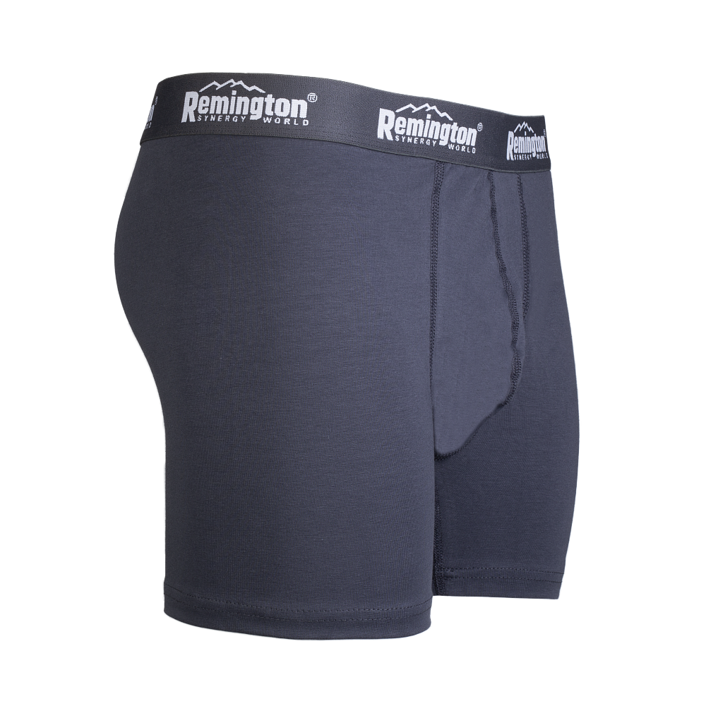 Мужские трусы боксеры Remington, набор 3 шт, микс серый 406 р. 2XL. Фото №4