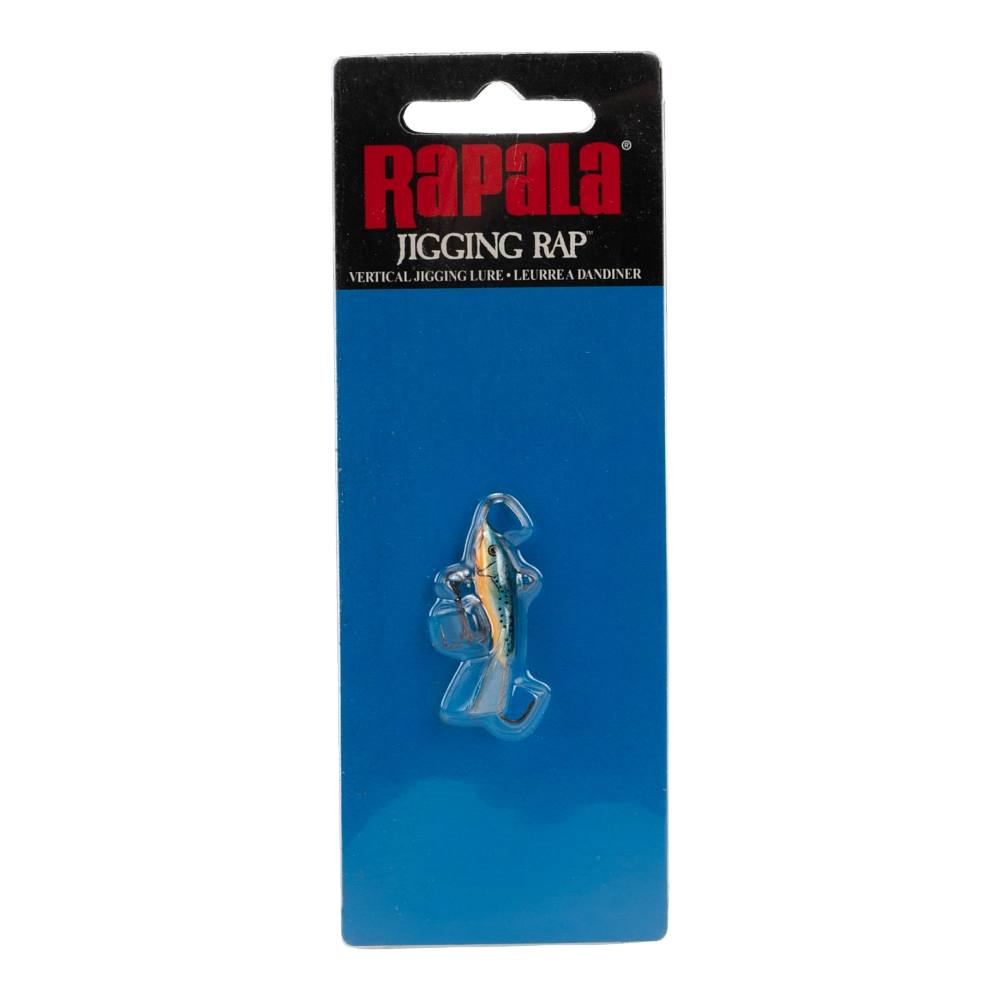 Балансир Rapala Jigging Rap 20мм, 4гр, цвет (BSM) с тройником. Фото №1