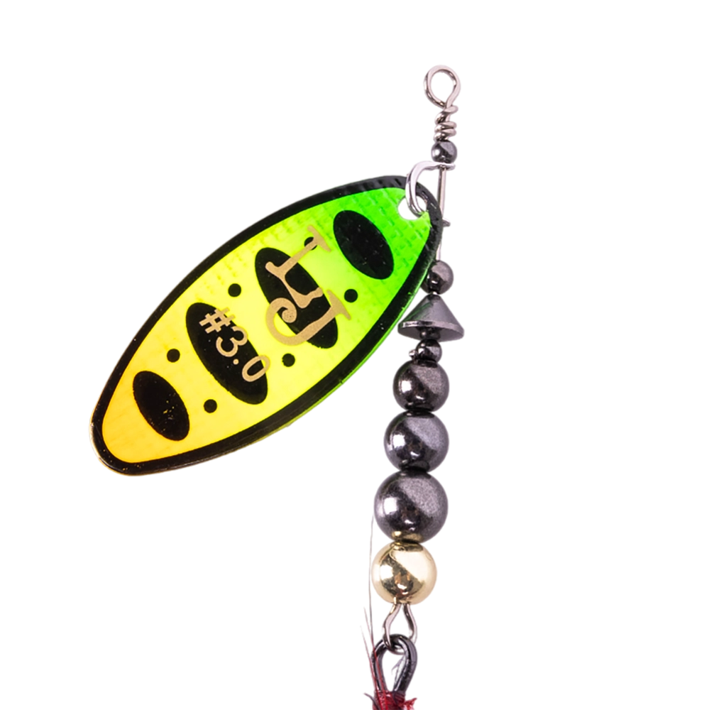 Блесна вращающаяся Lucky John Shelt Blade №3, 12гр, цвет (008). Фото №2