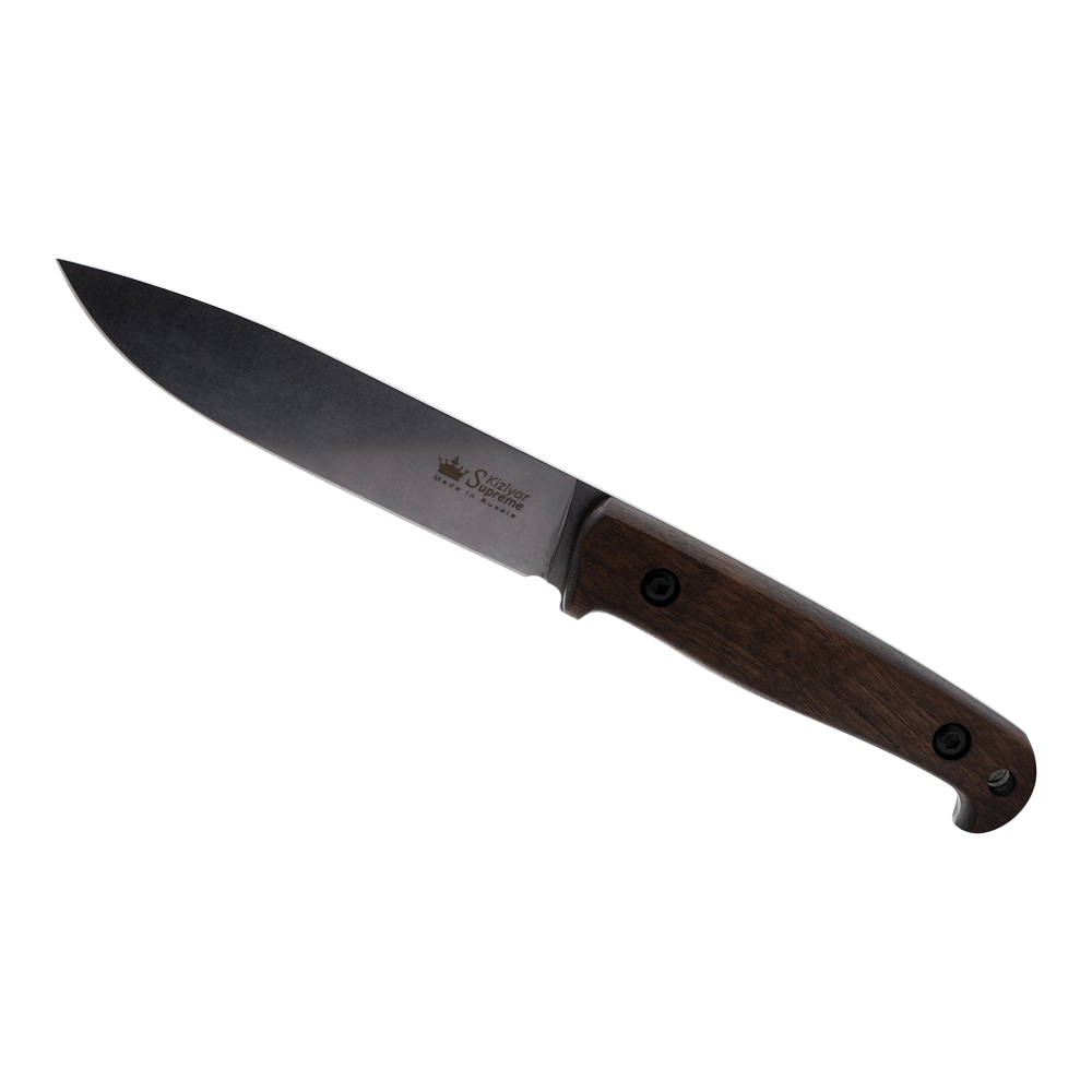 Нож Kizlyar Supreme Pioneer, клинок AUS-8 Stonewash, рукоять дерево. Фото №1 Нож Kizlyar Supreme Pioneer, клинок AUS-8 Stonewash, рукоять дерево. Фото №1