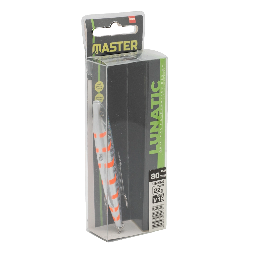 Воблер-раттлин IAM Master Lunatic, 80мм, 22гр, цвет (V19). Фото №2