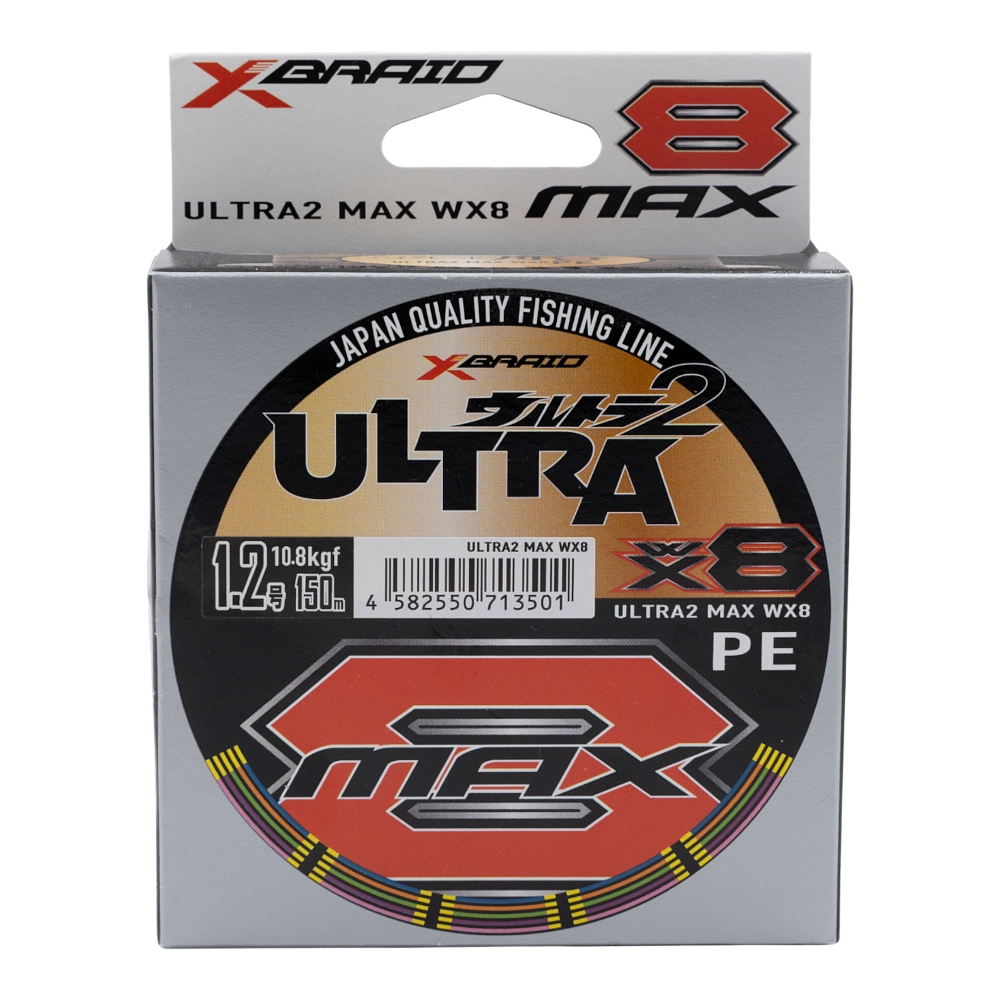 Шнур плетёный YGK X-Braid Ultra Max WX8 150m #1.2-10.8kg. Фото №1 Шнур плетёный YGK X-Braid Ultra Max WX8 150m #1.2-10.8kg. Фото №1