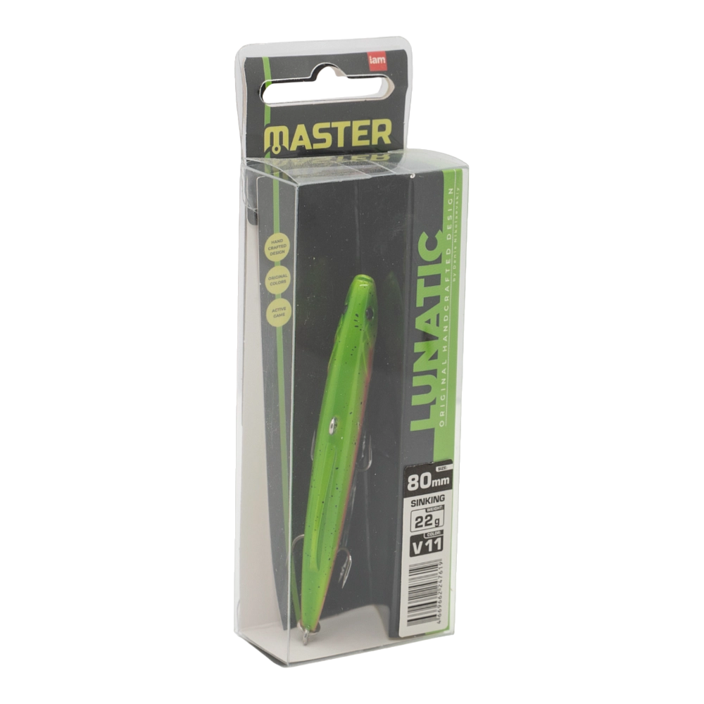 Воблер-раттлин IAM Master Lunatic, 80мм, 22гр, цвет (V11). Фото №2