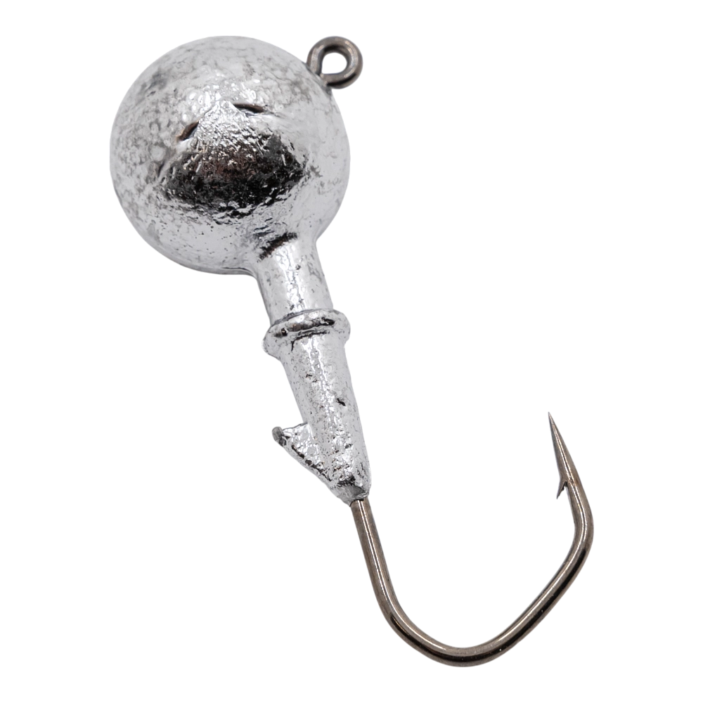 Джиг-головка шар крючок BARBARIAN-120 вес 30 гр. крючок № 3/0. Фото №1