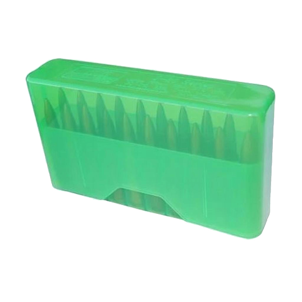 Футляр MTM для переноски патронов 20шт. калибр 270Win, 308Win, 30-06,338Win, 8x57J (на ремне, зеленый). Фото №2