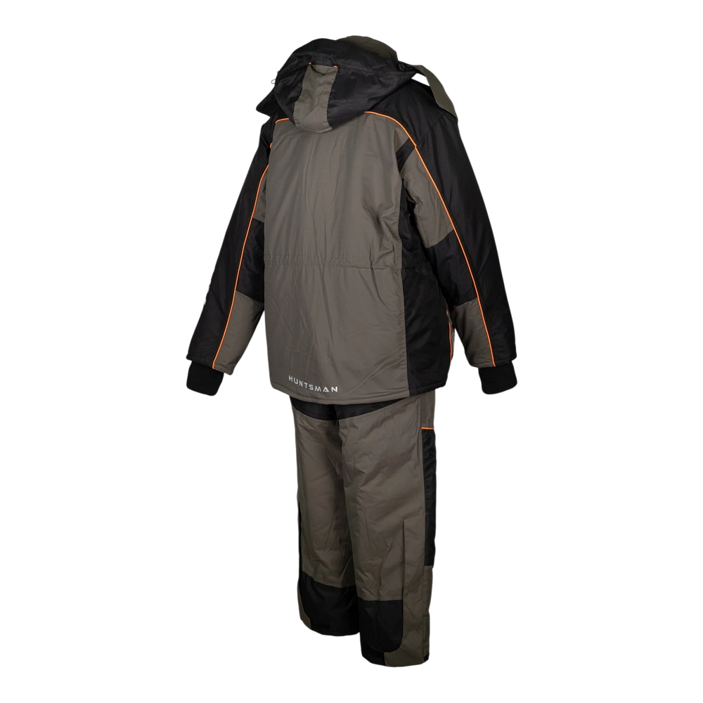 Костюм зимний Siberia LUX цвет Хаки/Черный ткань Breathable (Размер: 64-66, Рост: 182-188). Фото №4