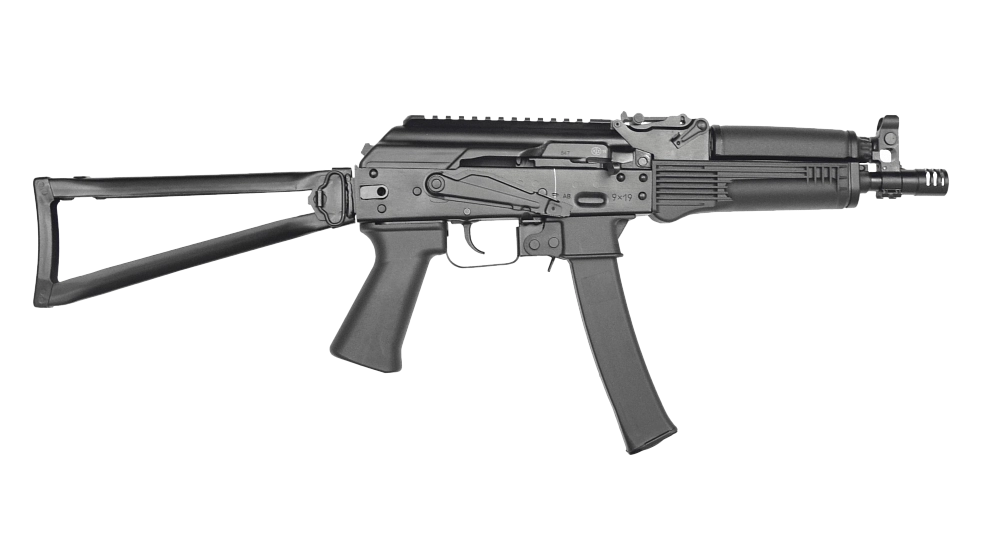 Оружие списанное охолощенное ПИСТОЛЕТ-ПУЛЕМЁТ "ВИТЯЗЬ" (ИЖ-163 сб0). Фото №1