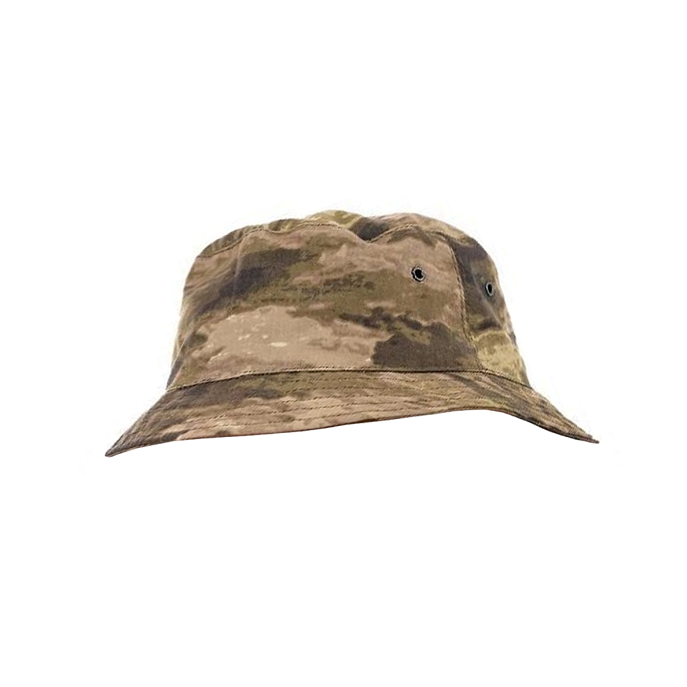 Панама с утяжкой (смесовая, рельеф). Фото №2