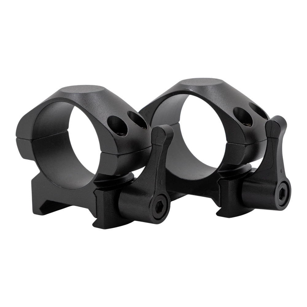 Кольца Arkon 25,4 мм быстросъемные на weaver, стальные, низкие. Фото №1