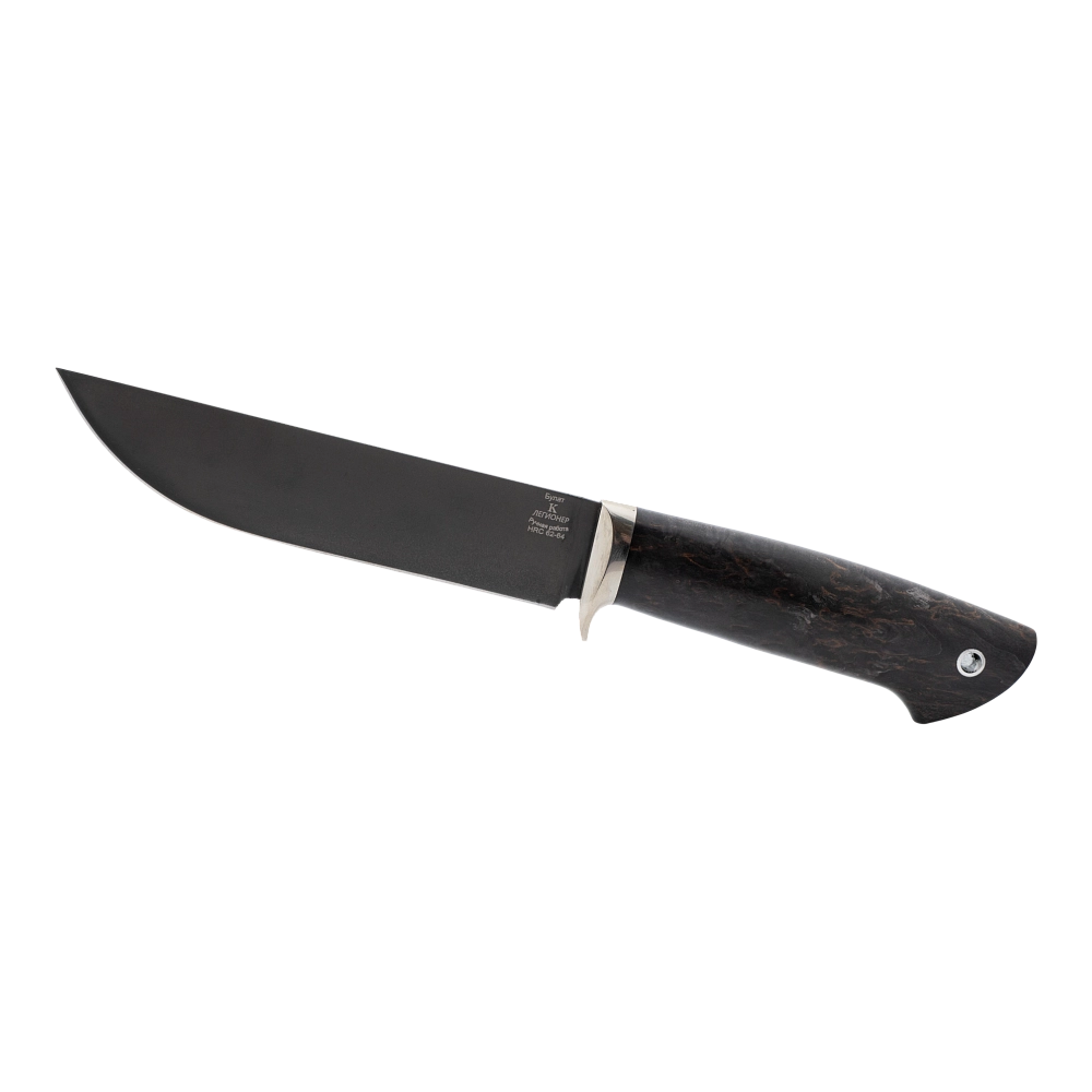 Нож МК "Легионер" клинок булат (стаб. дерево). Фото №1