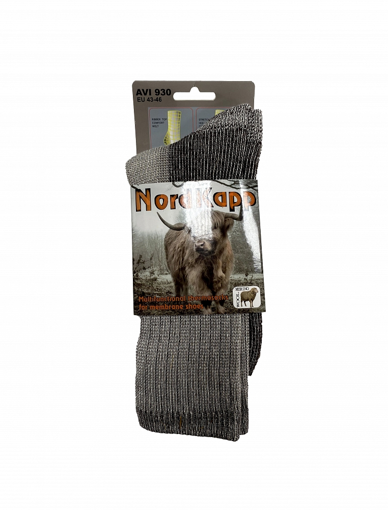 Термоноски AVI - outdoor (43-46) серый 930. Фото №2