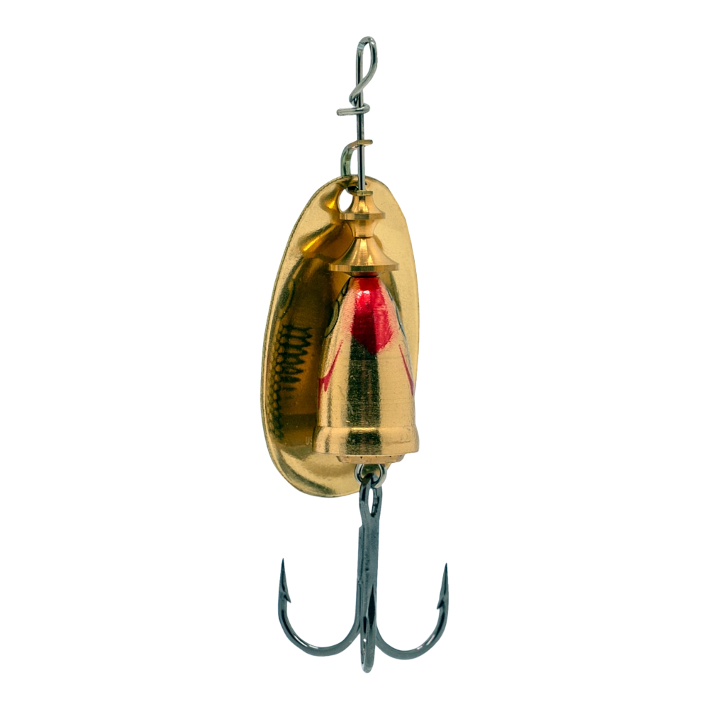 Блесна вращающаяся Blue Fox Vibrax Shad №3, 8гр, цвет (GSD). Фото №2