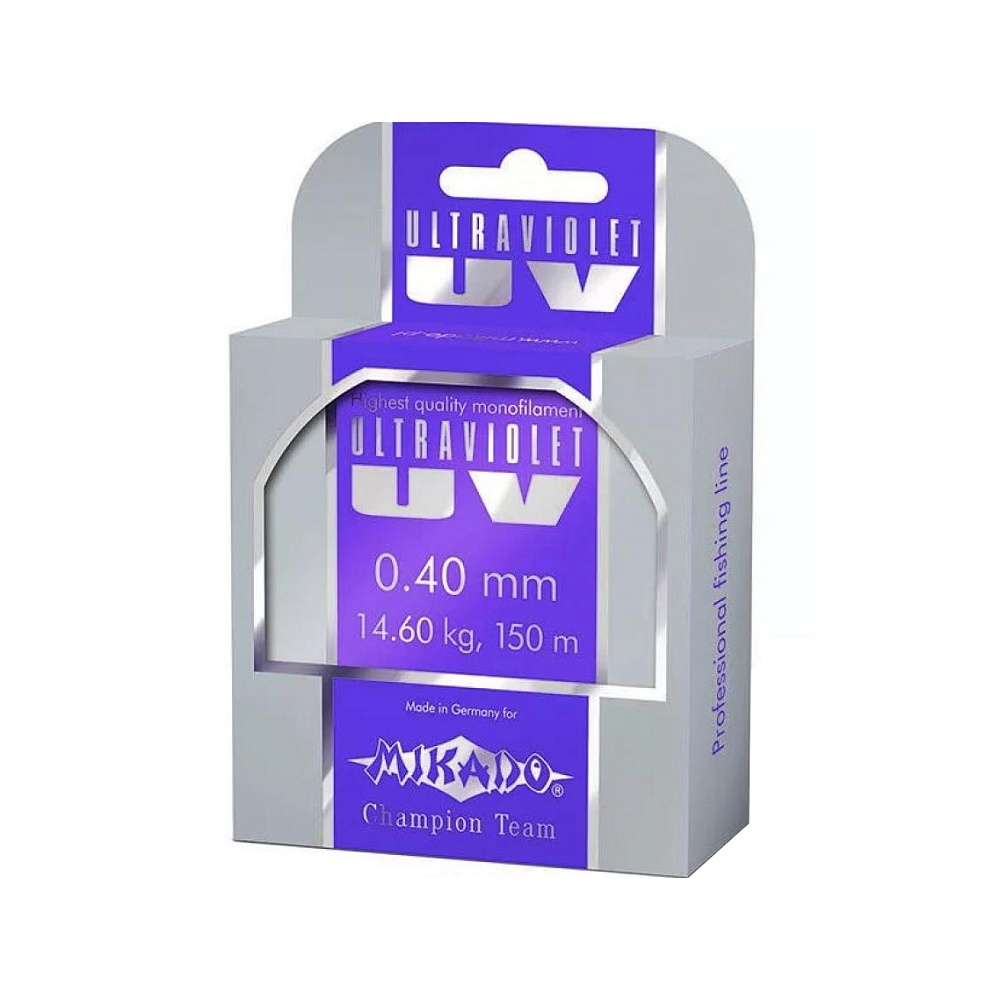 Леска "Mikado" ULTRAVIOLET 0.10 (25м). Фото №2 Леска "Mikado" ULTRAVIOLET 0.10 (25м). Фото №2