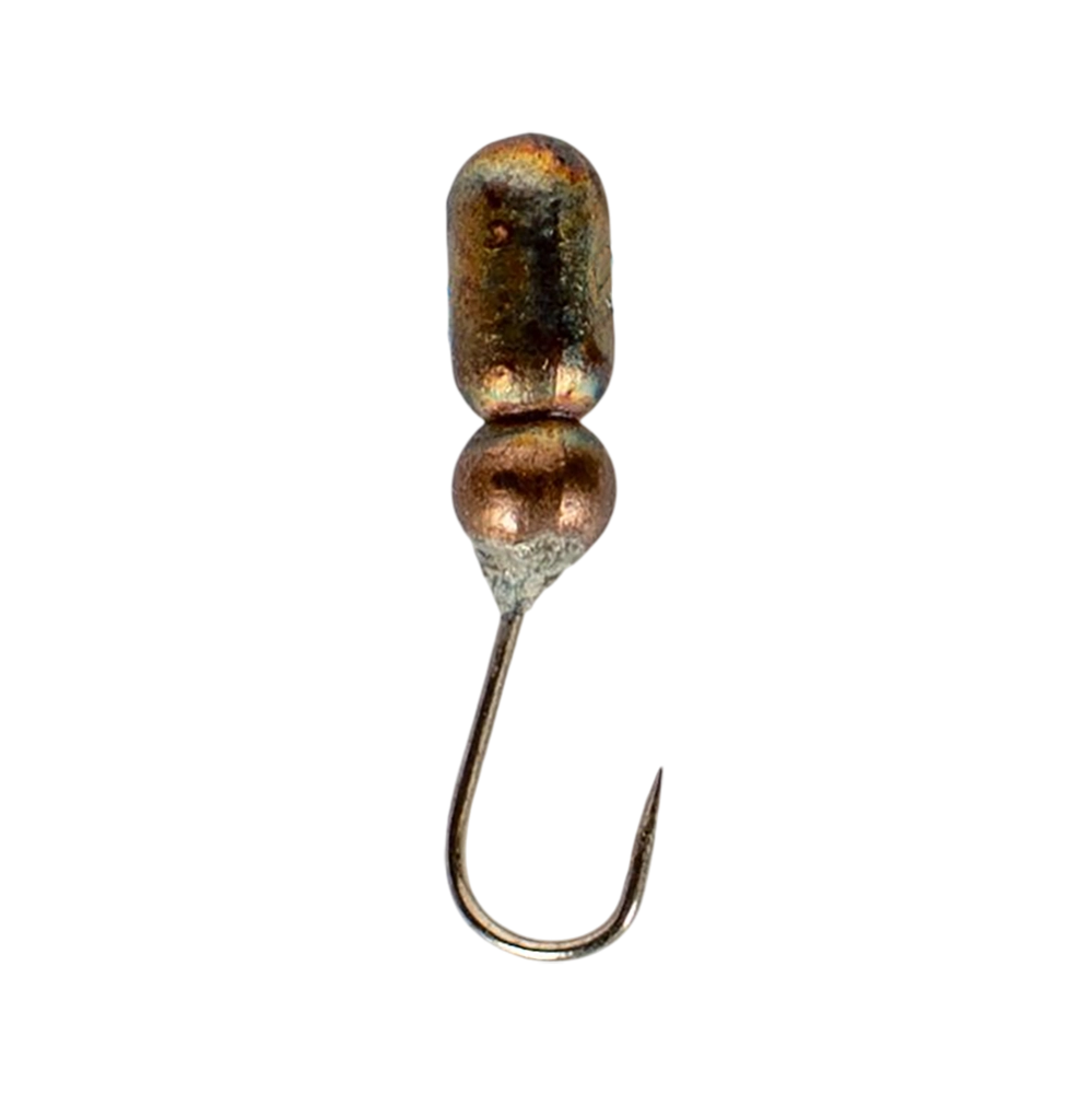 Мормышка вольфрамовая Муравей d4,0 вес 1,25гр, цвет (черное золото), упак. 10шт. Фото №1