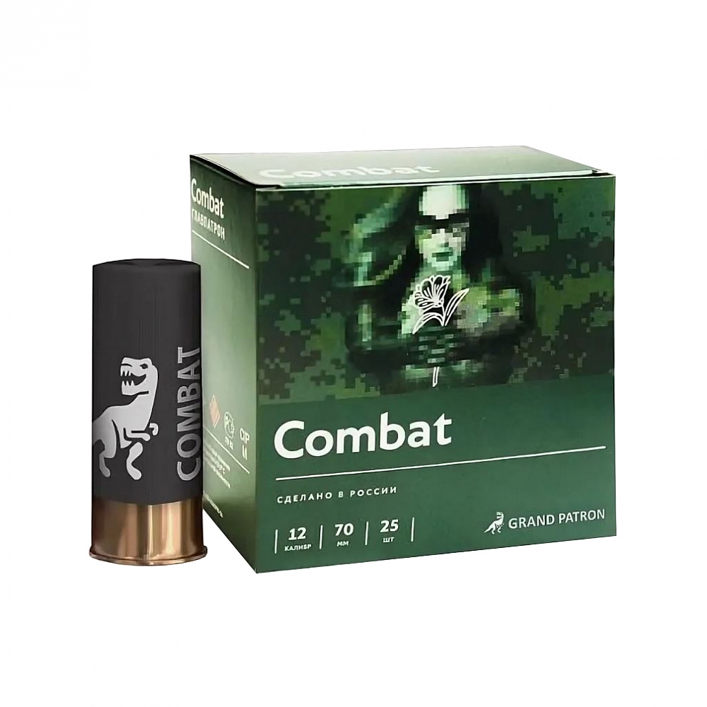 Патрон «Grand Patron» 12/70 №5 34гр. COMBAT (в пачке 25 шт.) (в коробке 250 шт.). Фото №2 Патрон «Grand Patron» 12/70 №5 34гр. COMBAT (в пачке 25 шт.) (в коробке 250 шт.). Фото №2