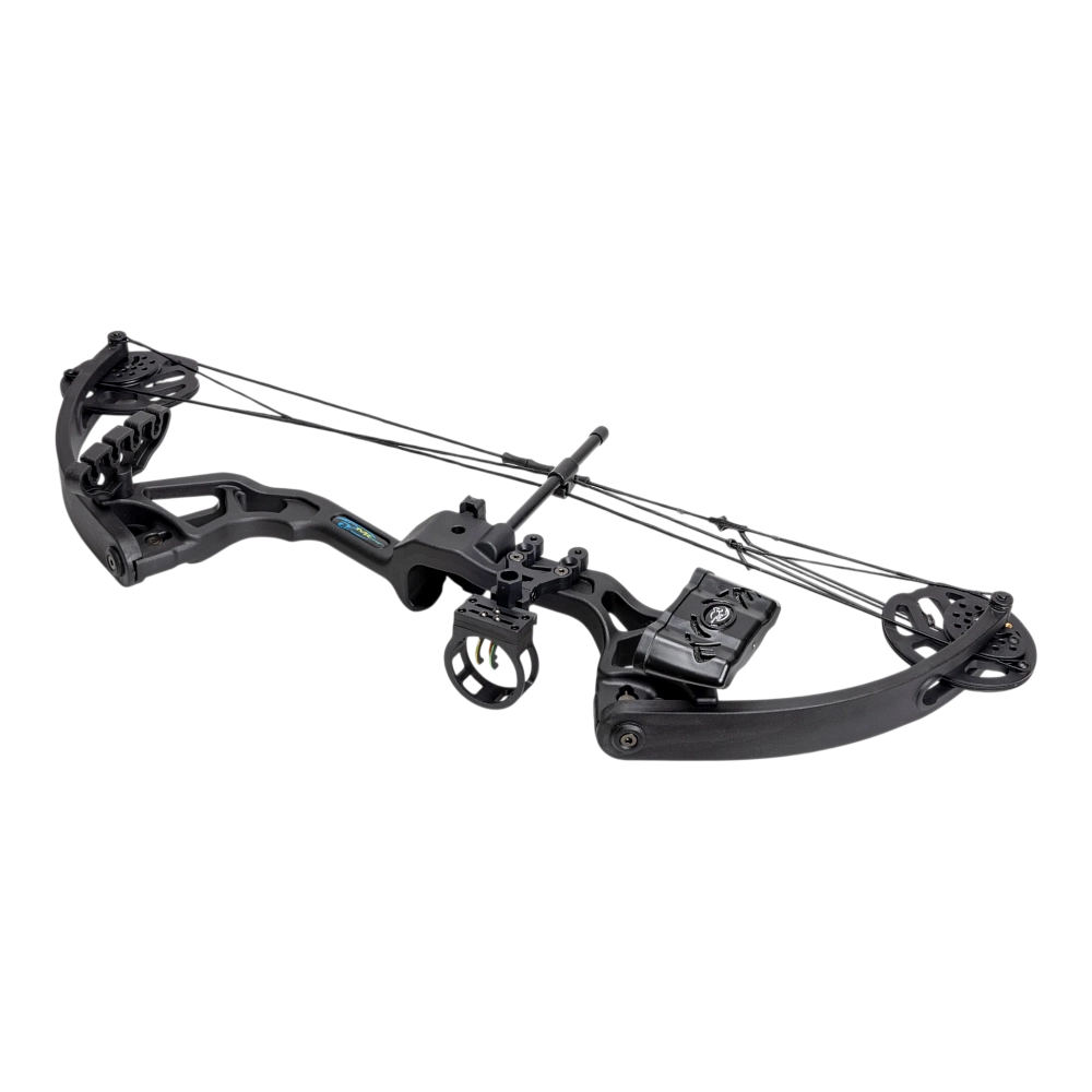 Лук Man Kung CBK2, блоч, черный, 25lbs. Фото №6