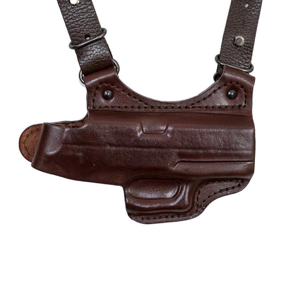 Кобура наплечная "М ТТ" (кожа, коричневый) (Хольстер). Фото №1
