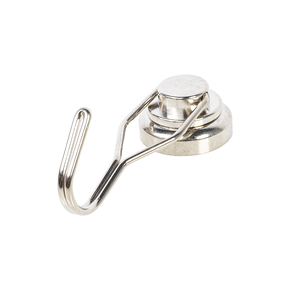 Магнит ОхотАктив с крючком для сейфа, неодимовый, D 25 мм, сила сцепления 20 кг. Фото №2