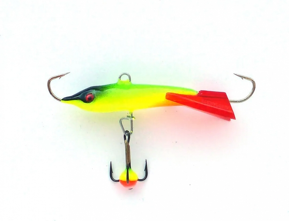 Балансир Lucky John CLASSIC 40мм, 6гр, цвет (26RT) без тройника. Фото №1