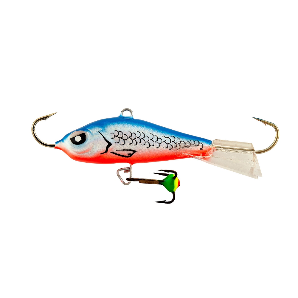 Балансир Lucky John BALTIC 40мм, 10гр, цвет (45H) с тройником. Фото №2