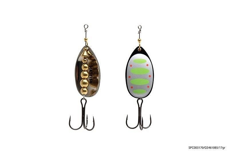 Блесна вращающаяся MADFISH Catchy 17г, цвет GS461085. Фото №2