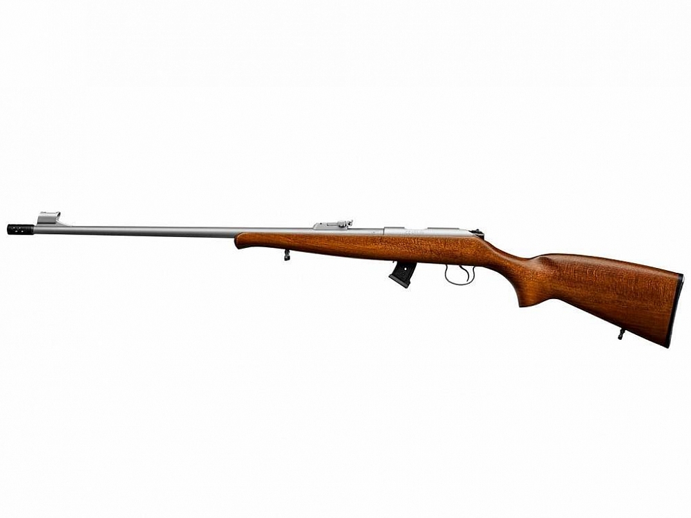 Карабин CZ 455 Stainless калибр 22 LR, 10-зарядный магазин, LONG STILL 1/2x20 UNF. Фото №3