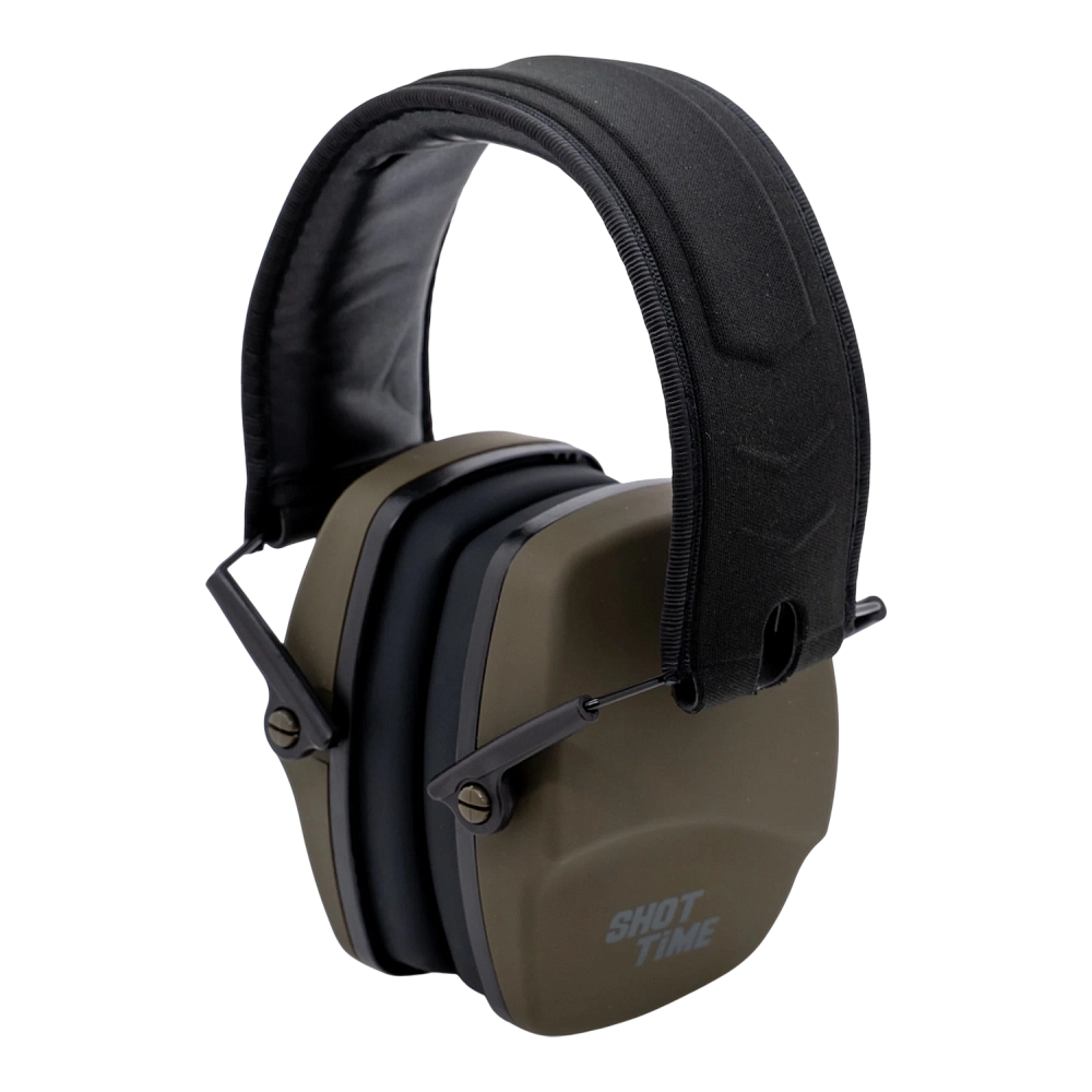 Наушники противошумные ShotTime 16 стрелковые, NRR 25dB /SNR 31dB Army Green. Фото №3 Наушники противошумные ShotTime 16 стрелковые, NRR 25dB /SNR 31dB Army Green. Фото №3