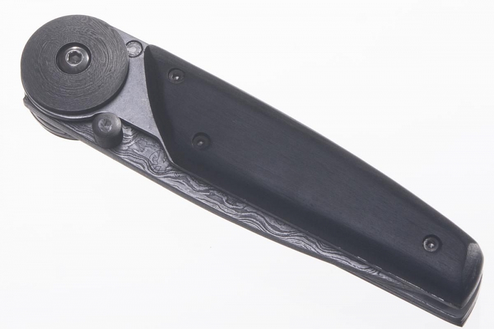 Нож Кизляр "Байкер-2" (дерево-орех, дамасская сталь). Фото №3