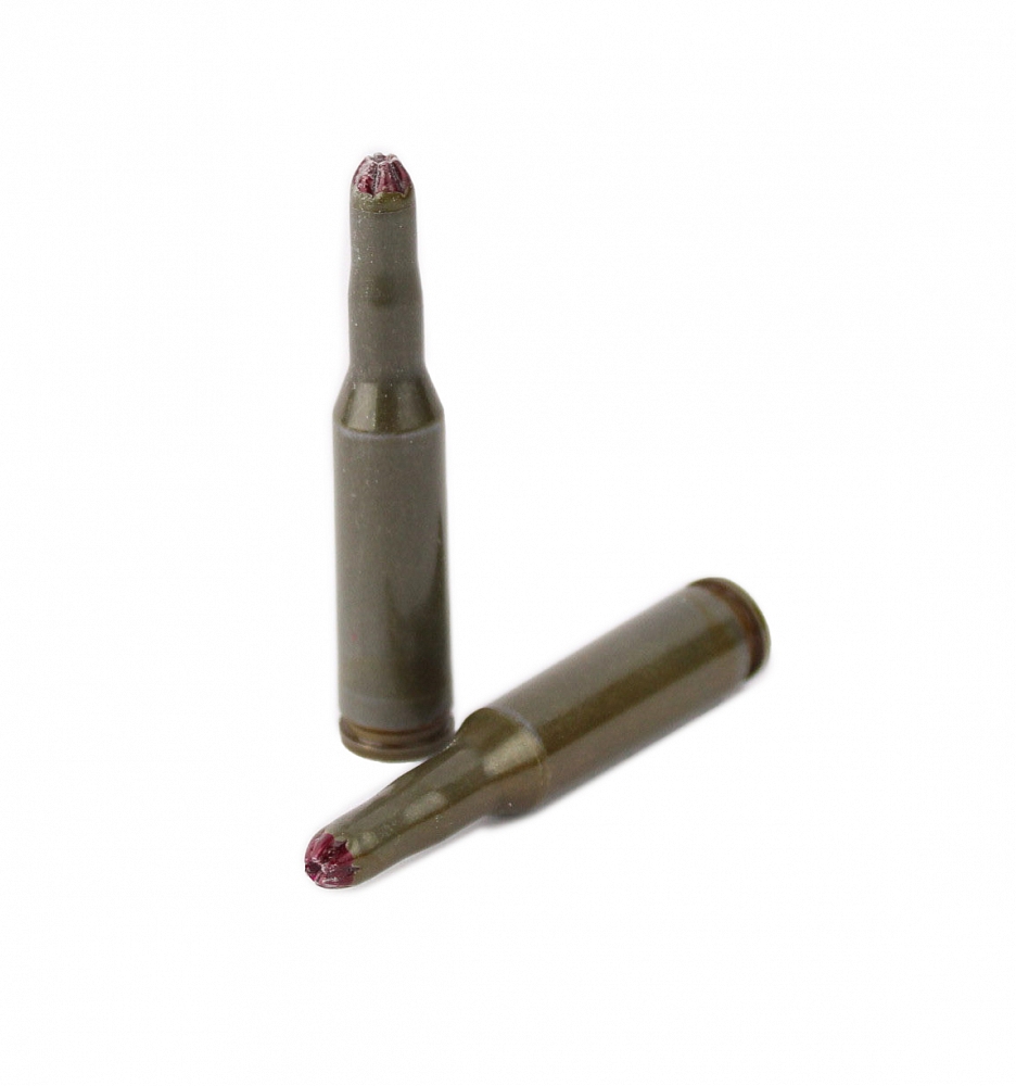 Патрон БПЗ светозвукового действия калибр  5,45х39 (Blank) (30шт.)(750 шт в коробке). Фото №2